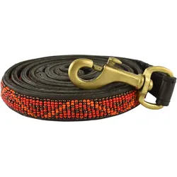 Kampuni Hundeline Kabaka neon x-lang, 182x2,1 cm (Hund), Halsband + Leine