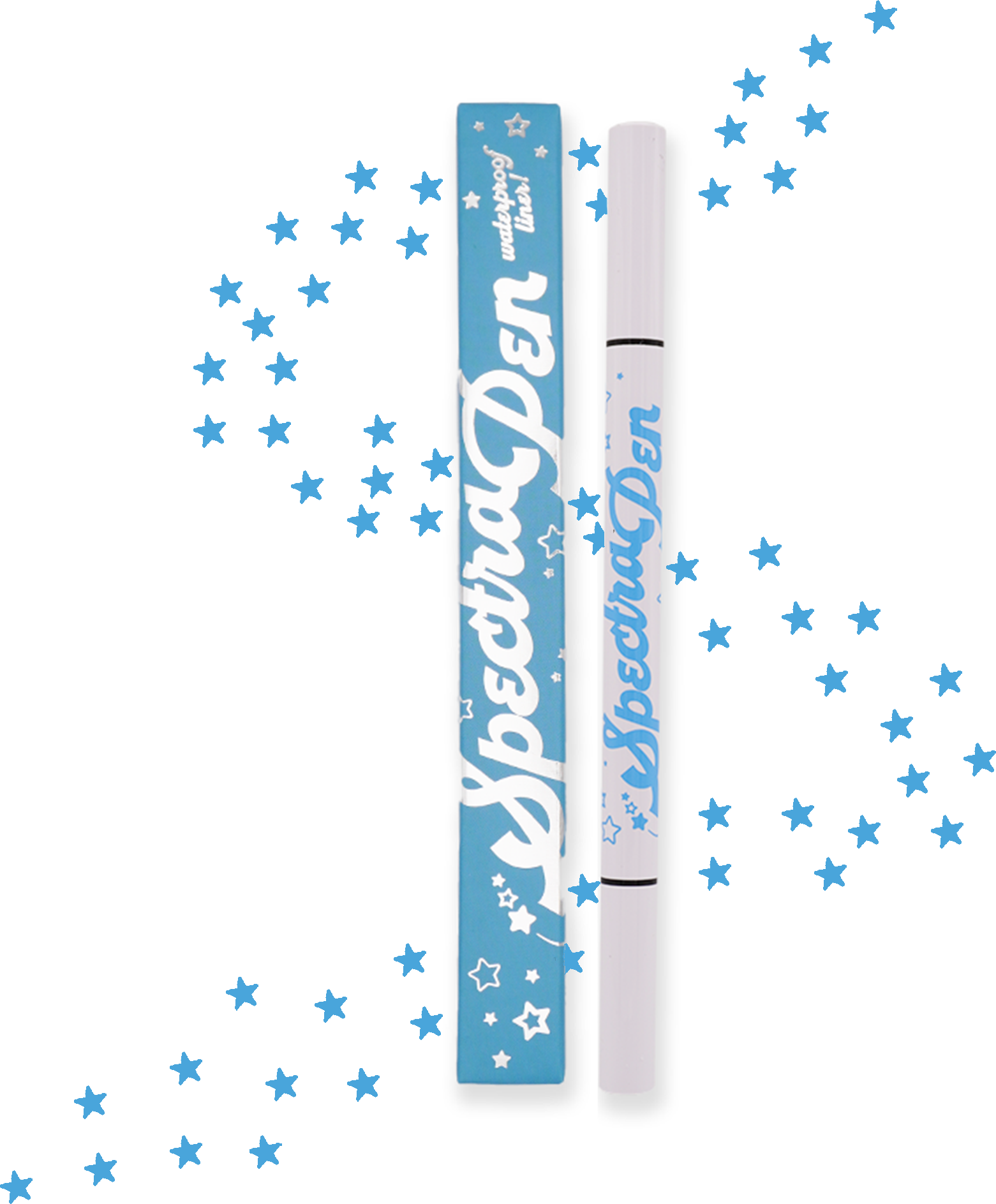 Star Blue Spectra Pen - Stamp & Eyeliner Pen - Glisten Cosmetics