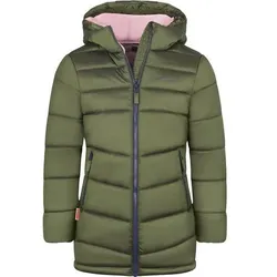 TROLLKIDS Girls Trondheim Coat, Größe 128 in Grün Grün