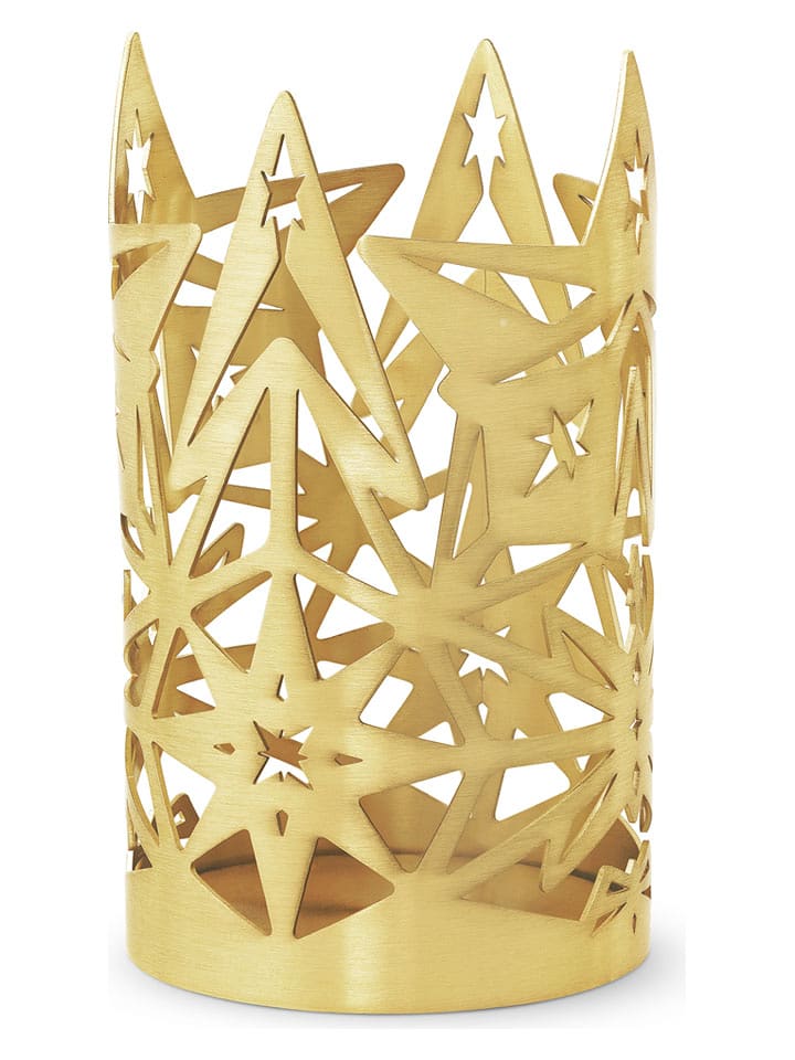 Rosendahl Kerzenhalter in Gold - (H)13,5 x Ø 8 cm - onesize