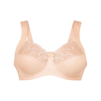 Entlastungs-BH ANITA "Komfort BH Lucia", Damen, Gr. 100, Cup E, beige (light powder), Interlock, Obermaterial: 46% Polyester PES. 43% Polyamid PA. 11% Elasthan EL., BHs Entlastungs-BH