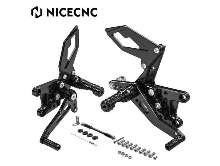 Repose-pieds arrière pour Suzuki SV650 SV650S 1999 – 2011, SV1000 SV1000S 2003-2007 GSXR600 GSXR750 1997-2005 GSXR1000 2001-2004