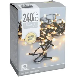 LED-Lichterkette 240er - grün