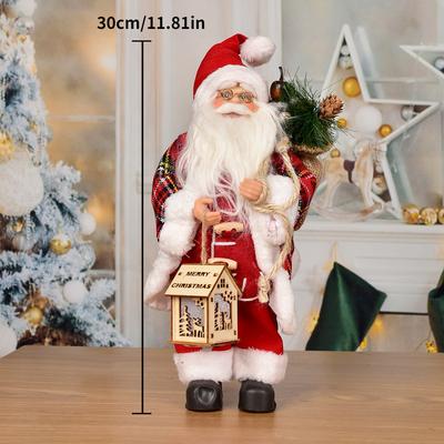 ModernMart Santa Claus Christmas Decorations, Layout Window Decoration, Holiday Decoration Ornaments a013