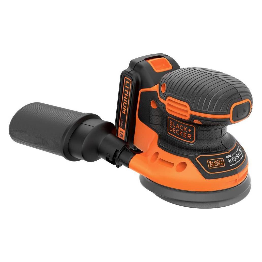 Black & Decker Akku Exzenterschleifer BDCROS18 (Exzenterschleifer) (BDCROS18-QW)