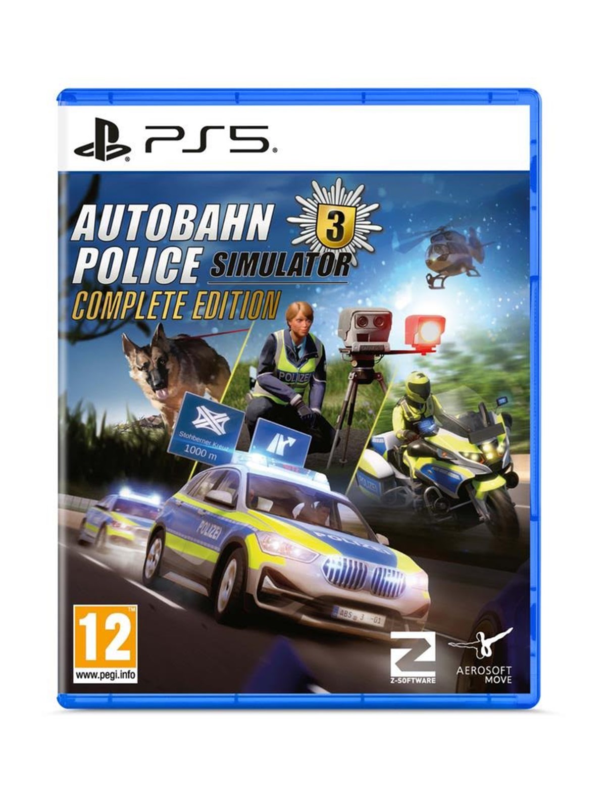 Autobahn Police Simulator 3 (Complete Edition) - Sony PlayStation 5 - Simulator - PEGI 12