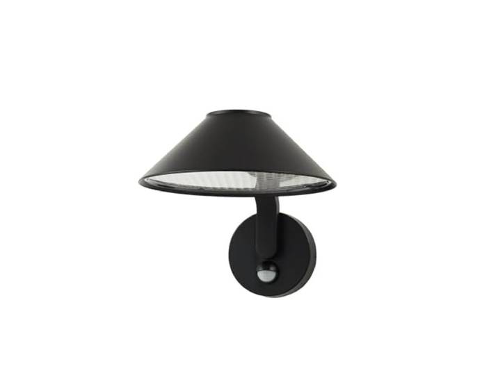 Lindby LED Applique extérieure Capelo (Moderne) en Noir Aluminium (1 lampe\,à)\, pour mur extérieur/façade de maison terrasse und balcon