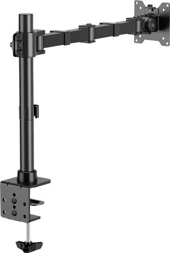 Value Monitor-Tischhalterung 1 43,2cm (17") - 124,5cm (49") Schwarz Drehbar, Höhenverstellbar, Neigbar, Schwenkbar