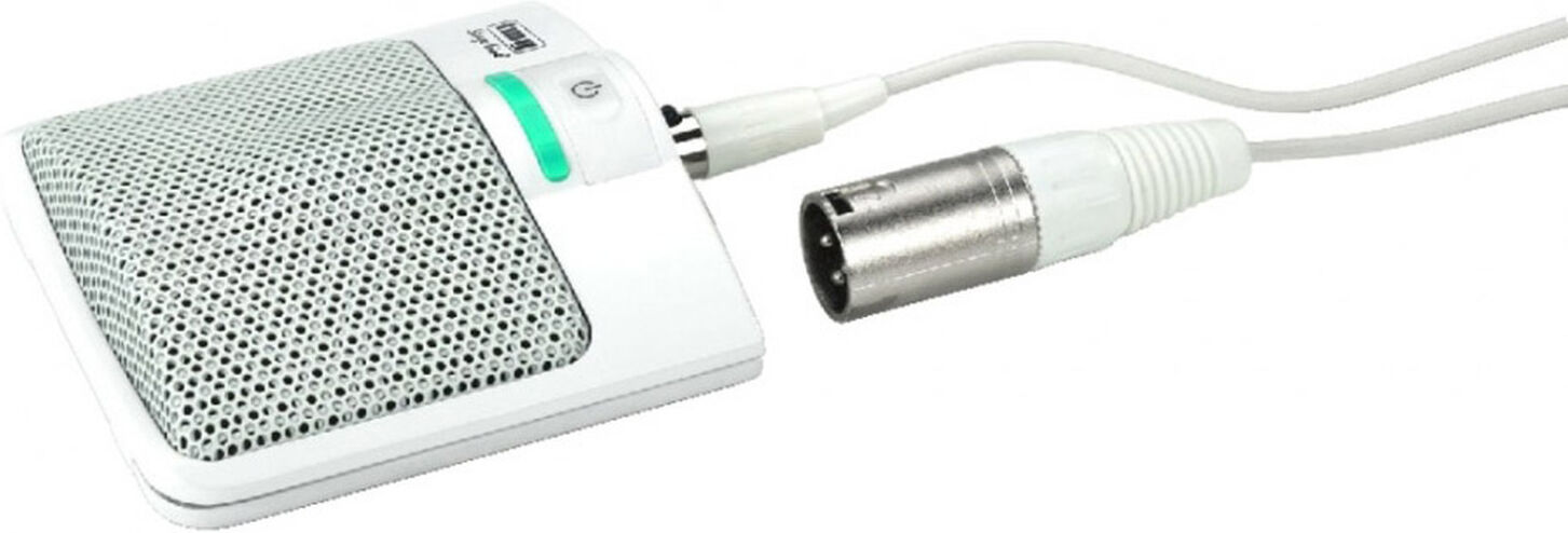 IMG Stageline MONACOR ECM-306B/WS Microphone de surface - Microphones périphérique