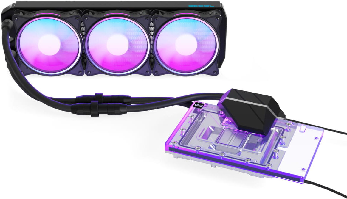Alphacool Eiswolf 2 AIO - 360mm RTX 4090 Founders Edition mit Ba...