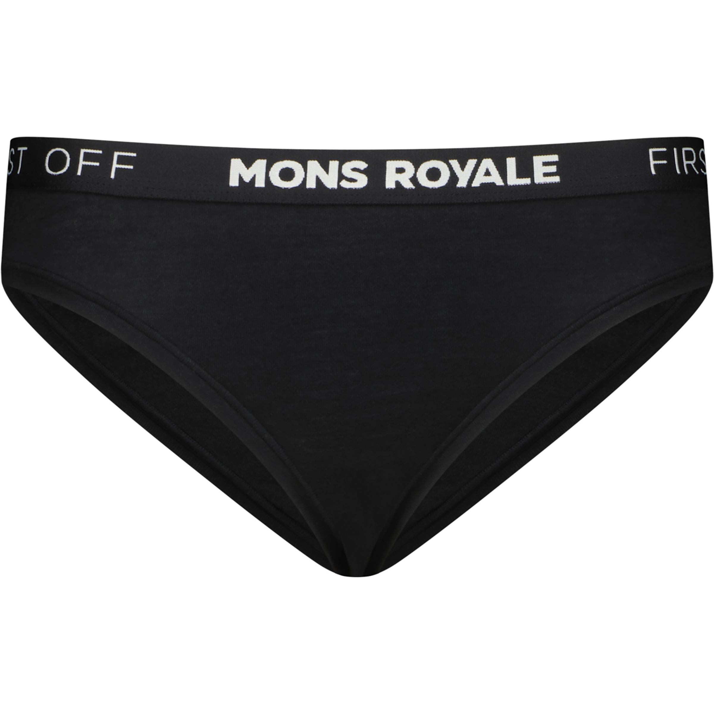 Mons Royale Folo Merino Damen Kurze Unterhose schwarz Größe S Elastisch Merinowolle