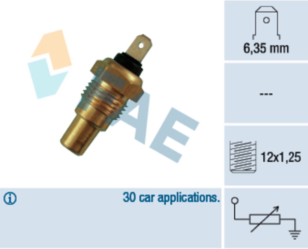 Sensor, Kühlmitteltemperatur FAE 31680