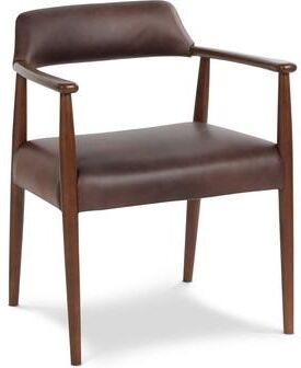Poly and Bark Poly & Bark Sento Genuine Leather Dining Arm Chair