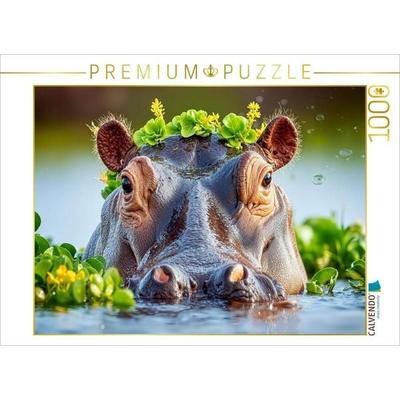 CALVENDO Puzzle Blütenschmuck aus dem Wasserreich, man könnte fast Majestät zu ihm sagen | 1000 Teile Lege-Größe 64x48cm Foto-Puzzle für glückliche