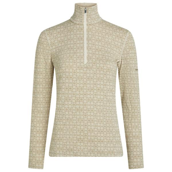 Icebreaker - Women's Merino 260 Oasis L/S Half Zip Alpine Geo - Merinounterwäsche Gr S beige
