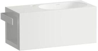 Laufen FUSION.S Waschplatz H585FS30001111 535x236x240 mm, mit einem Hahnloch, ohne Überlauf, weiß