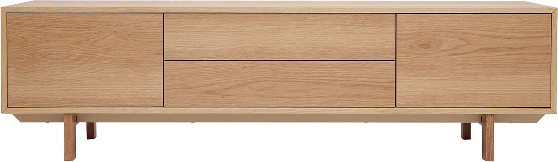 Miliboo Skandinavisches TV-Möbel aus hellem Holz B180cm SID
