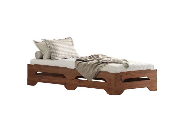 STAPELBETT RONNY 90x200 cm Kastanie