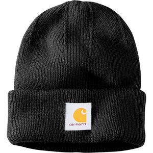 Carhartt Wintermütze Rib Knit Acrylic Hat, schwarz, Strickmütze, Damen, Universalgröße