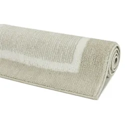 andiamo Badematte Maui beige Set 40 x 60 cm + 50 x 80 cm