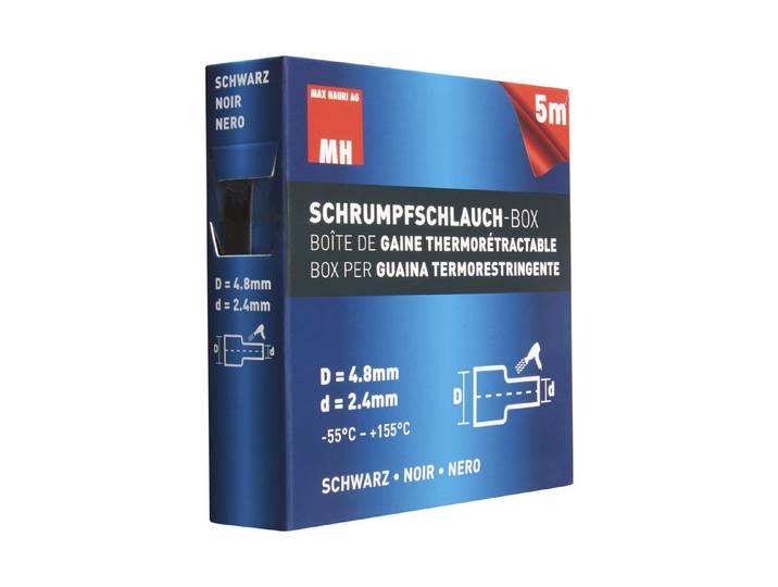 Max Hauri AG Schrumpfschlauch Schwarz