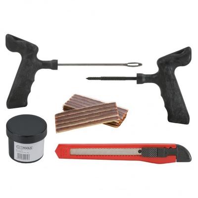KS TOOLS Reifenvulkanisier-Satz für KFZ, 5-tlg, 100 Fäden 1501070