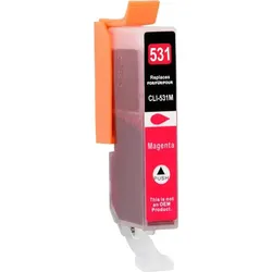 Kompatible Druckerpatrone Canon CLI-531 Magenta, 6120C001 CLI-531M