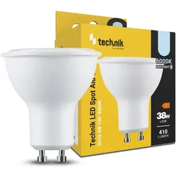 Braytron 7 Watt GU10 LED Leuchtmittel Leuchte LED Spot 100° 520 Lumen Kaltweiß 1 stück