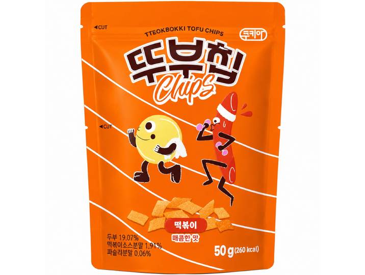 Cookia Snack de tofu tteokbokki - 50 g