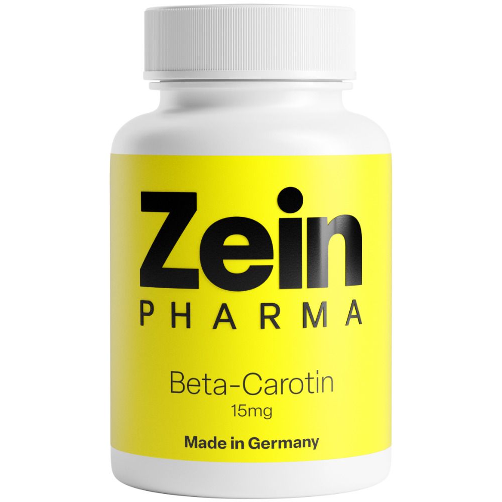 Beta Carotin Natural 15 mg Weichkapseln ZeinPharma 90 St