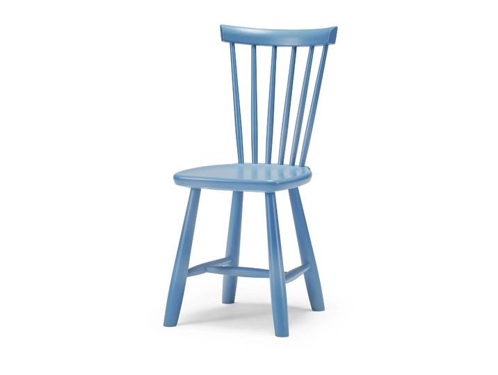 Stolab Lilla Åland Kinderstuhl Birke 33cm Dämmerungsblau