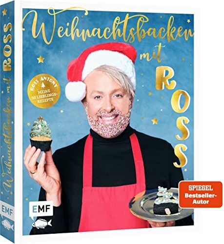 Ross Antony - Weihnachtsbacken mit Ross Antony: Meine 50 Lieblingsrezepte von Schokoladen-Panettone bis Rentier-Shortbread - Preis vom 18.10.2026 15:28:09 h