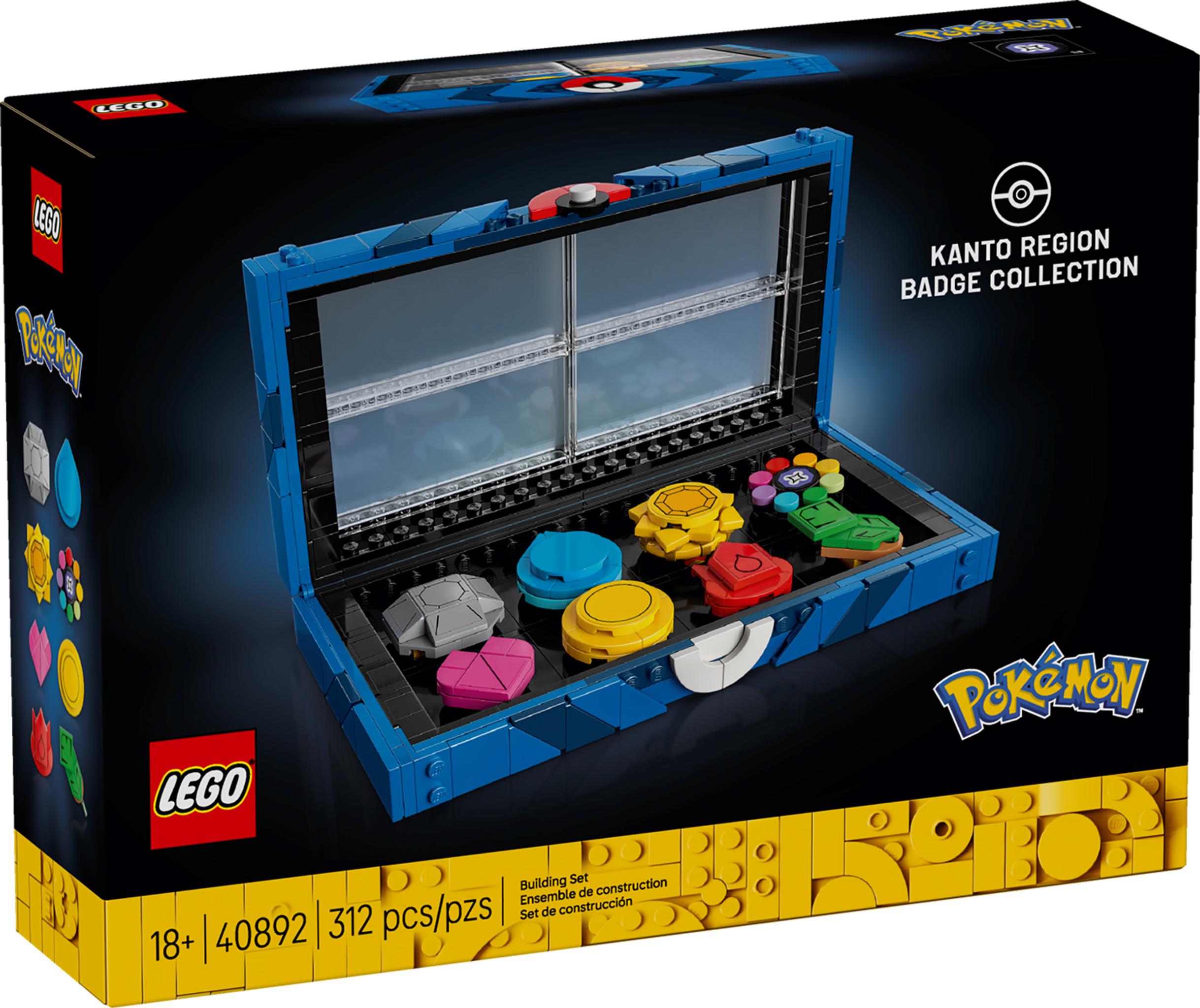 LEGO Kanto Region Badge Collection