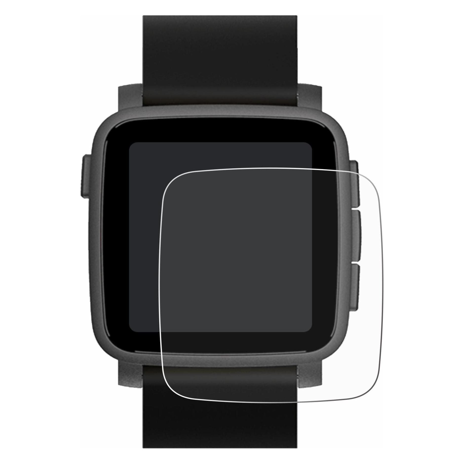 upscreen Schutzfolie für Pebble Time 2 2026 Displayschutz Displayschutzfolie Folie Klar Transparent (2862817)
