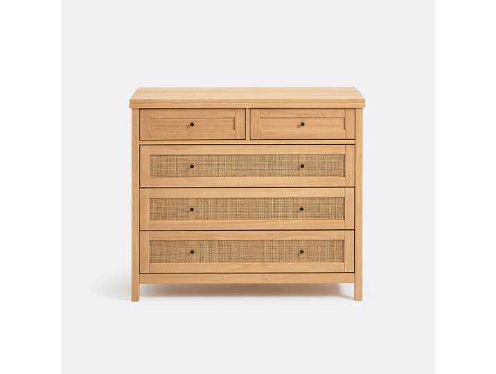 LA REDOUTE Commode 5 tiroirs Gabin Beige