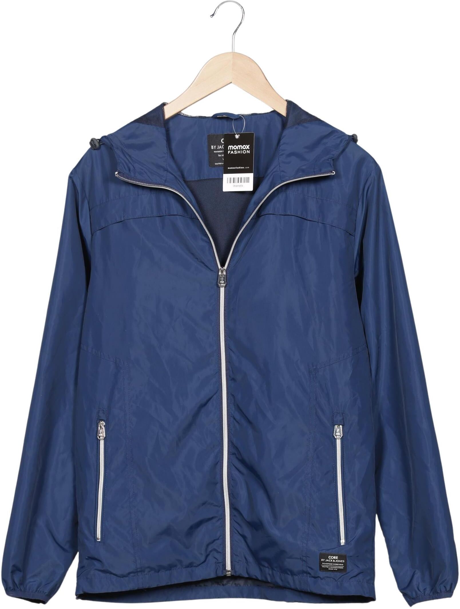 Jack & Jones Herren Jacke, Marineblau, Gr. S, Synthetik - Second Hand