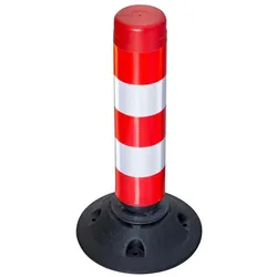 Moravia, Absperrung, FlexPin, 460 mm Retroreflektierend, rot-weiss