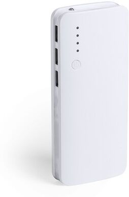 Batterie externe personnalisé 10000 mAh Kaprin blanc