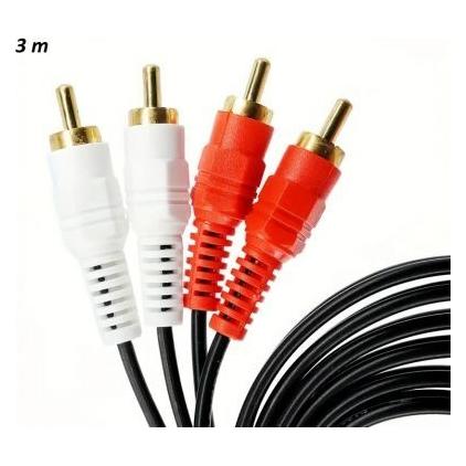 Riff RF990 2x RCA - 2x RCA 3m RF990 (4752219011990) (3 m, Cinch Kabel) (RF990)