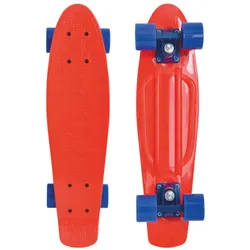 Schildkröt Skateboard Retro Native rot