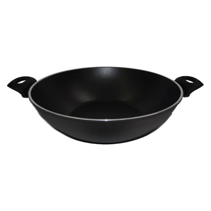 Maku Patelnia Wok pan with 2 handles Ballarini 130 O36cm/4 5mm 8003150512968 (Aluminium, 36 x 5 cm) (BALLARINI)