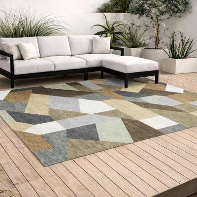 Addison Rugs Machine Washable Indoor/ Outdoor Contemporary Dexter Chantille Rug