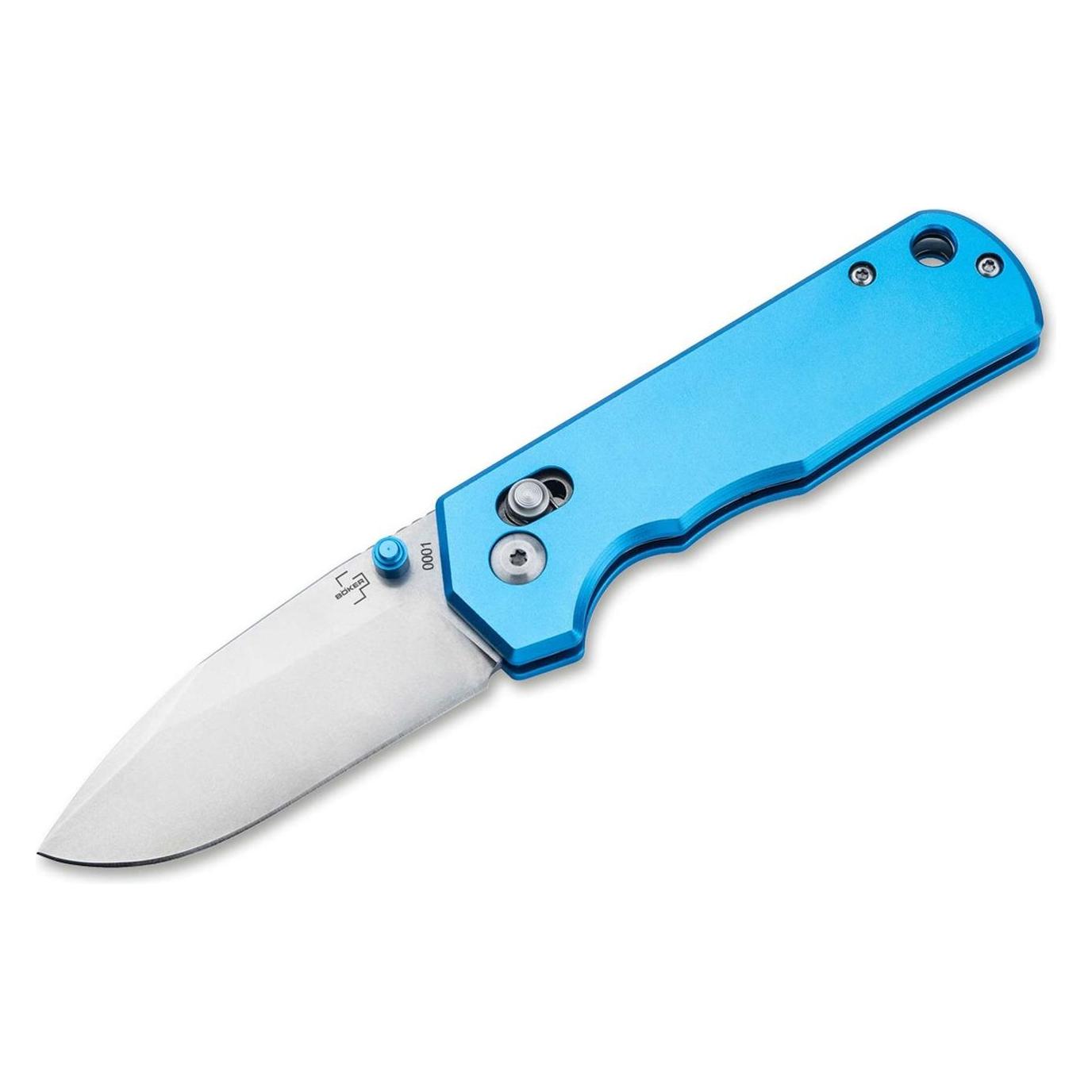 Boker Nóż Böker Plus Rockstub Blue Elox 14C28N (6.70 cm) (01BP0052)