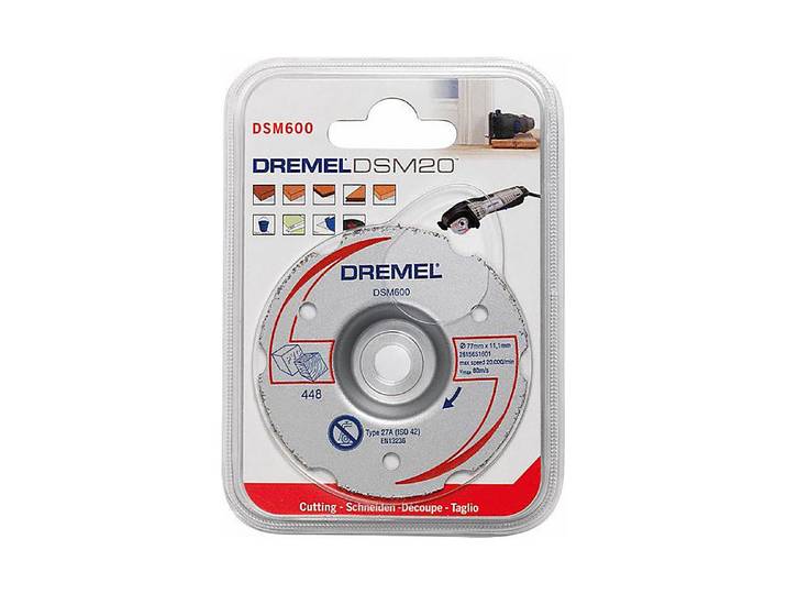 Dremel Dsm600 Mehrzweck-Trennscheibe ⌀ 2 cm