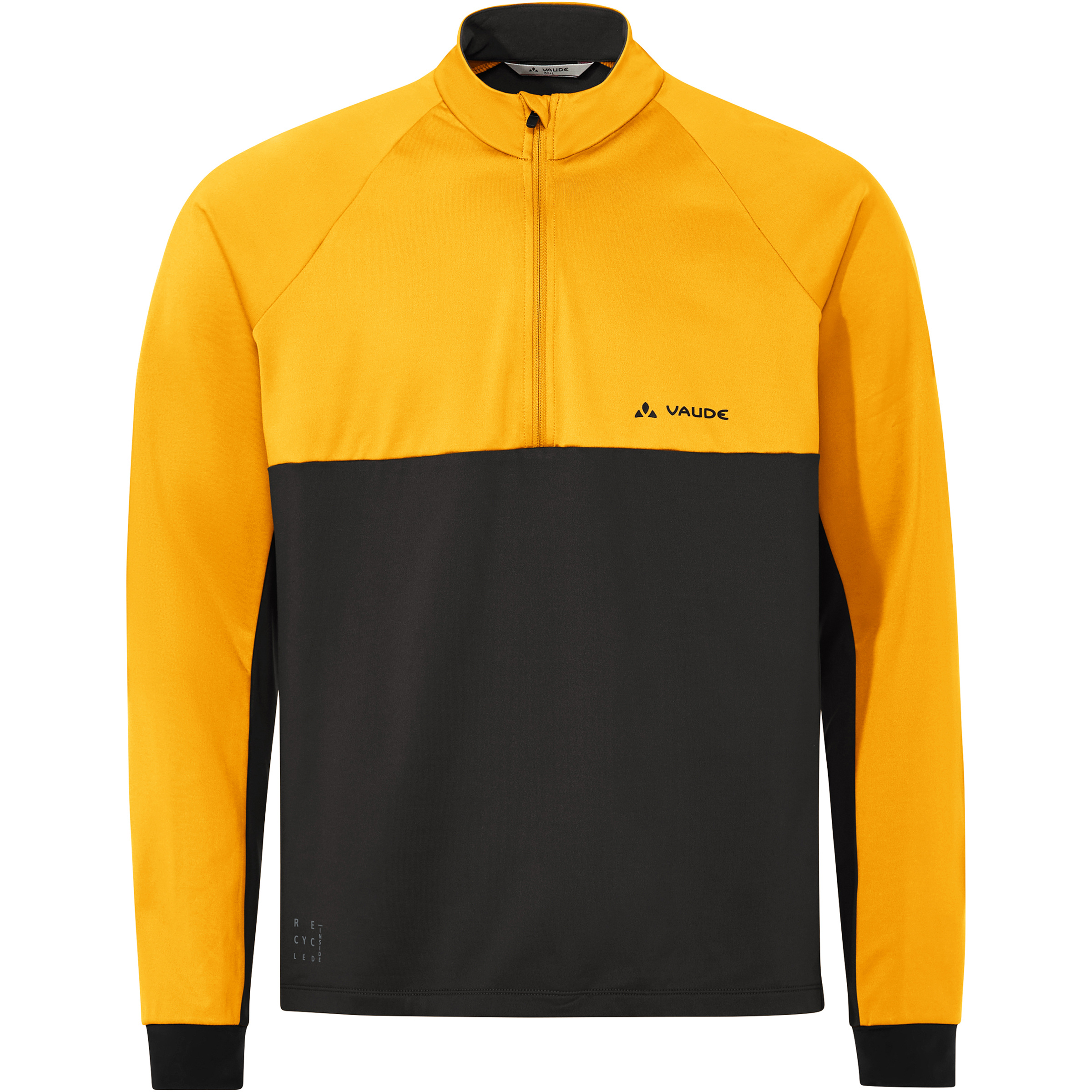 Vaude Qimsa Half Zip Herren Longsleeves orange Größe L Mountainbike | Gravel Elastisch