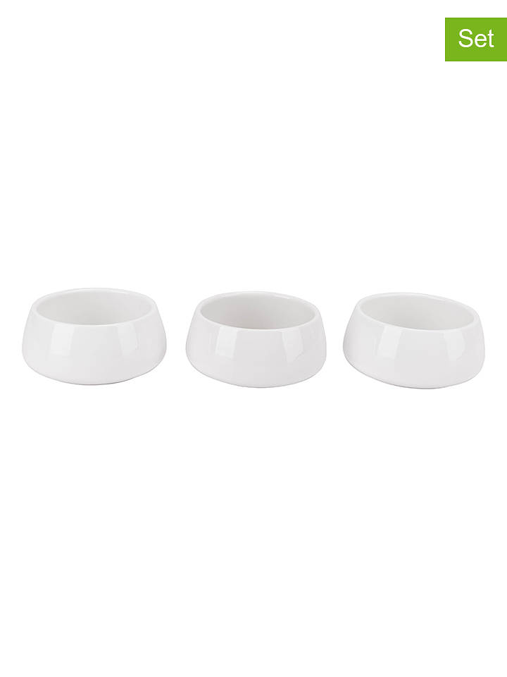 Cosy&Trendy 3er-Set: Schalen "Torres" in Weiß - Ø 9 cm - onesize