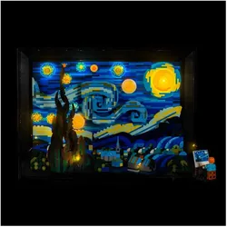 Light my bricks LMB 2.0 LED Licht Set für LEGO 21333 Vincent van Gogh - Sternennacht