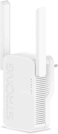 Repetidor Wi-Fi - Strong WI-FI 6 REPEATER AX3000, 3000 Mbit/s, 6, 2 modos: y punto de acceso, WPA3, Blanco