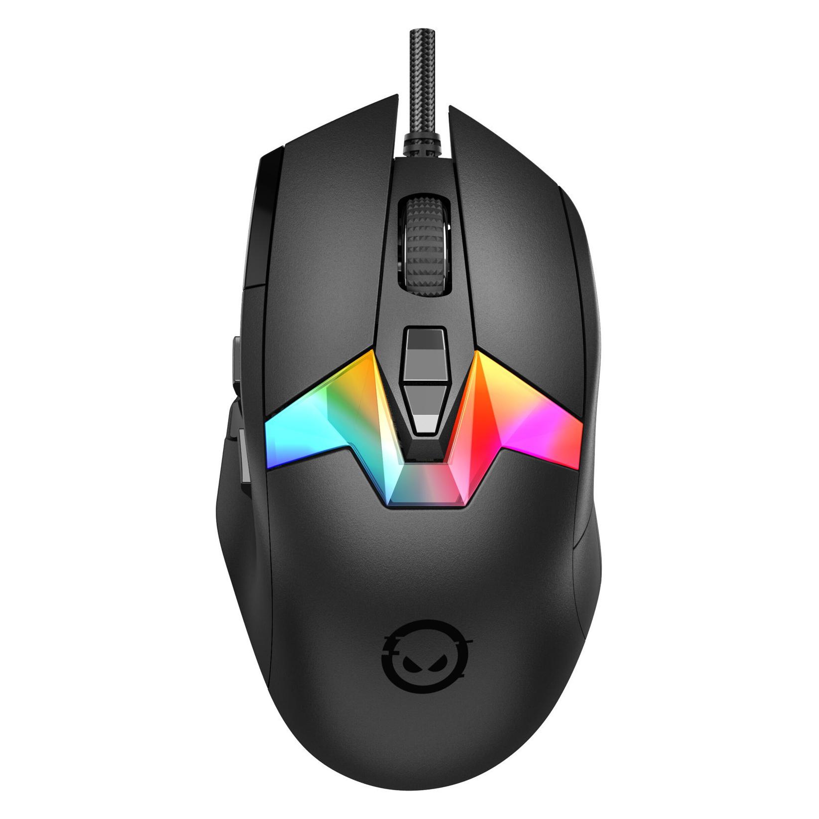 Lorgar Computer mouse MSP80, 8000 Hz Gaming Mouse Pro, Black (Kabelgebunden) (LRG-MSP80BK)