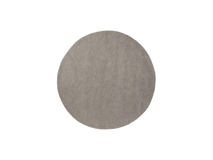 Handgetufteter, runder Designer Wollteppich „Decor Echo“, verschiedene Grössen Grau Pebble BRINK & CAMPMAN